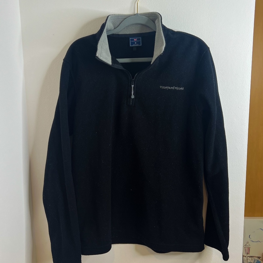 ✨ACCEPTING ANY OFFER✨ Vineyard Vines Black Half-Zip Pullover UNISEX